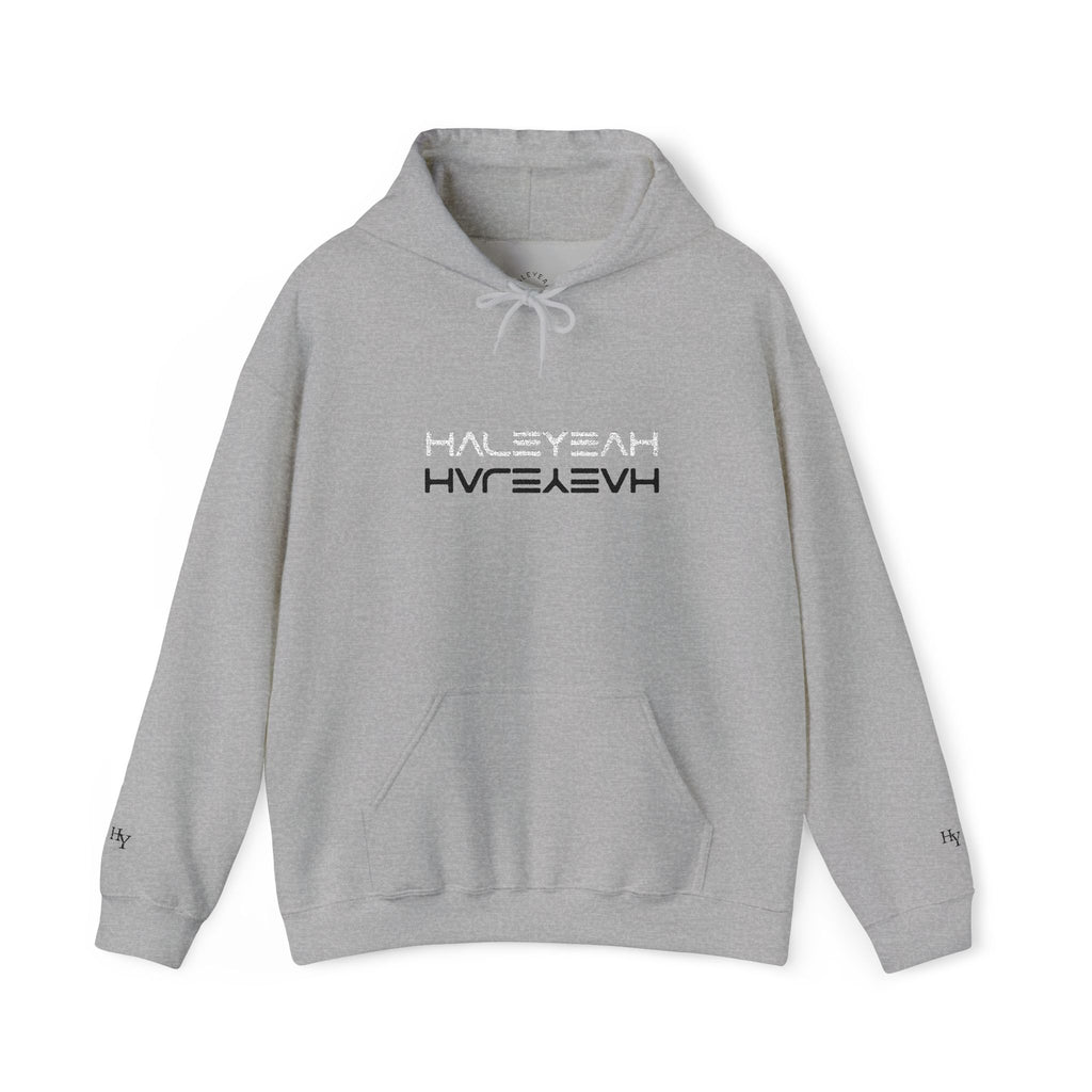 HALEYEAH Mirrored Logo | HY Embroidered Pullover Hoodie