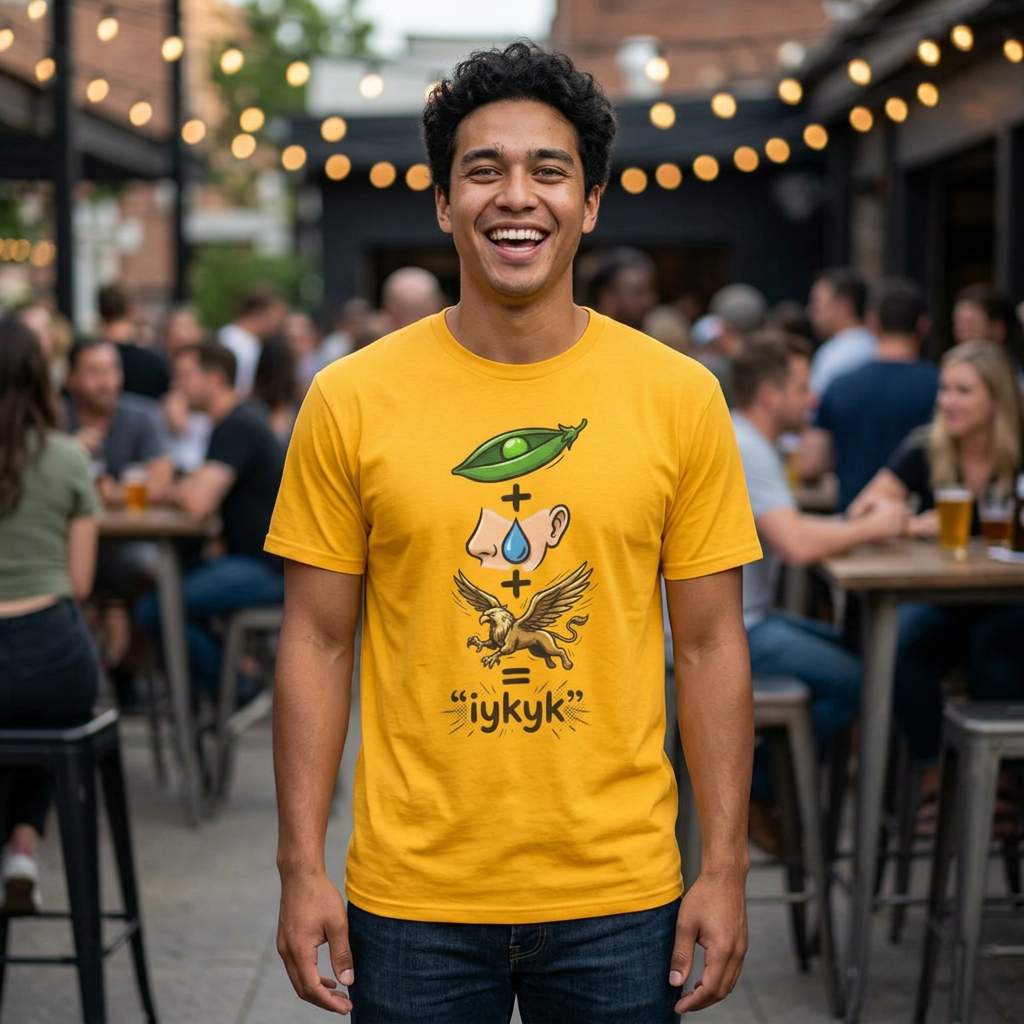 Pea + Tear + Griffin iykyk | HY Graphic Tee