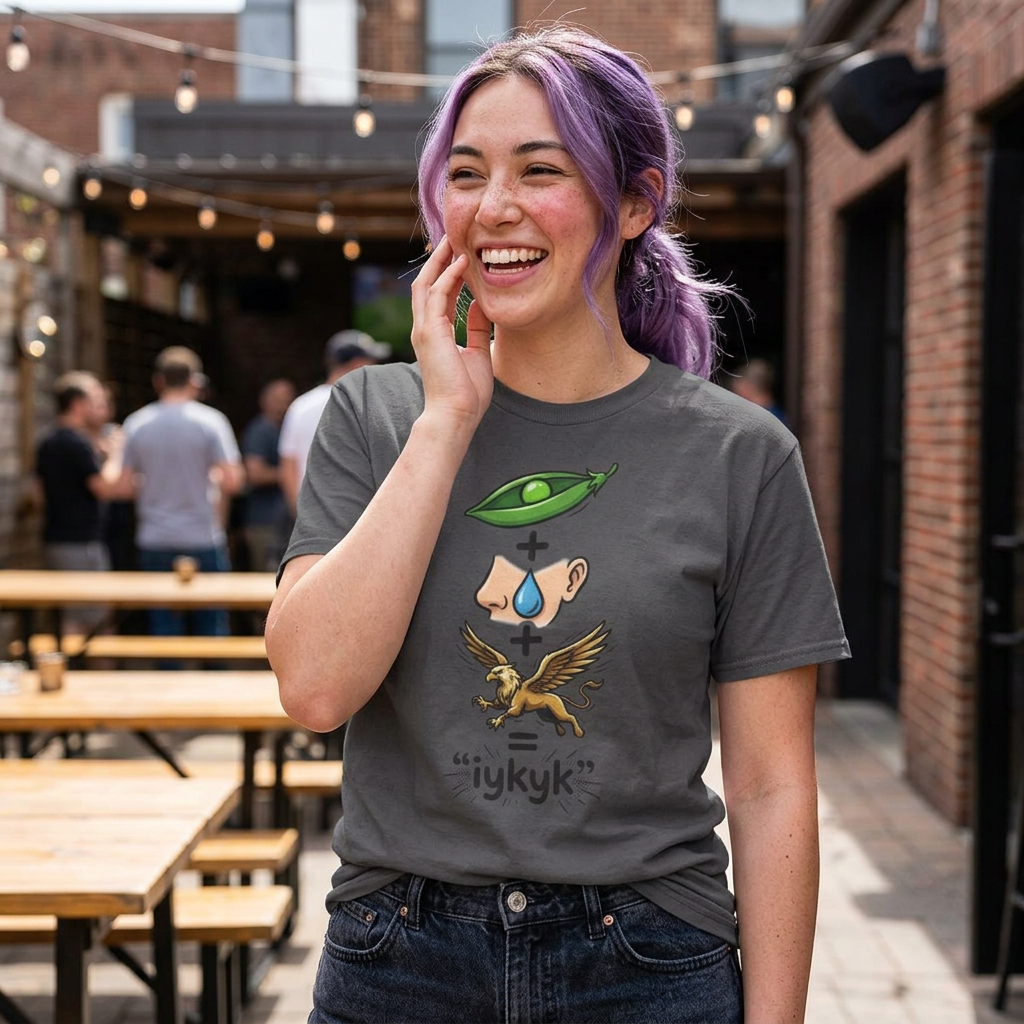 Pea + Tear + Griffin iykyk | HY Graphic Tee