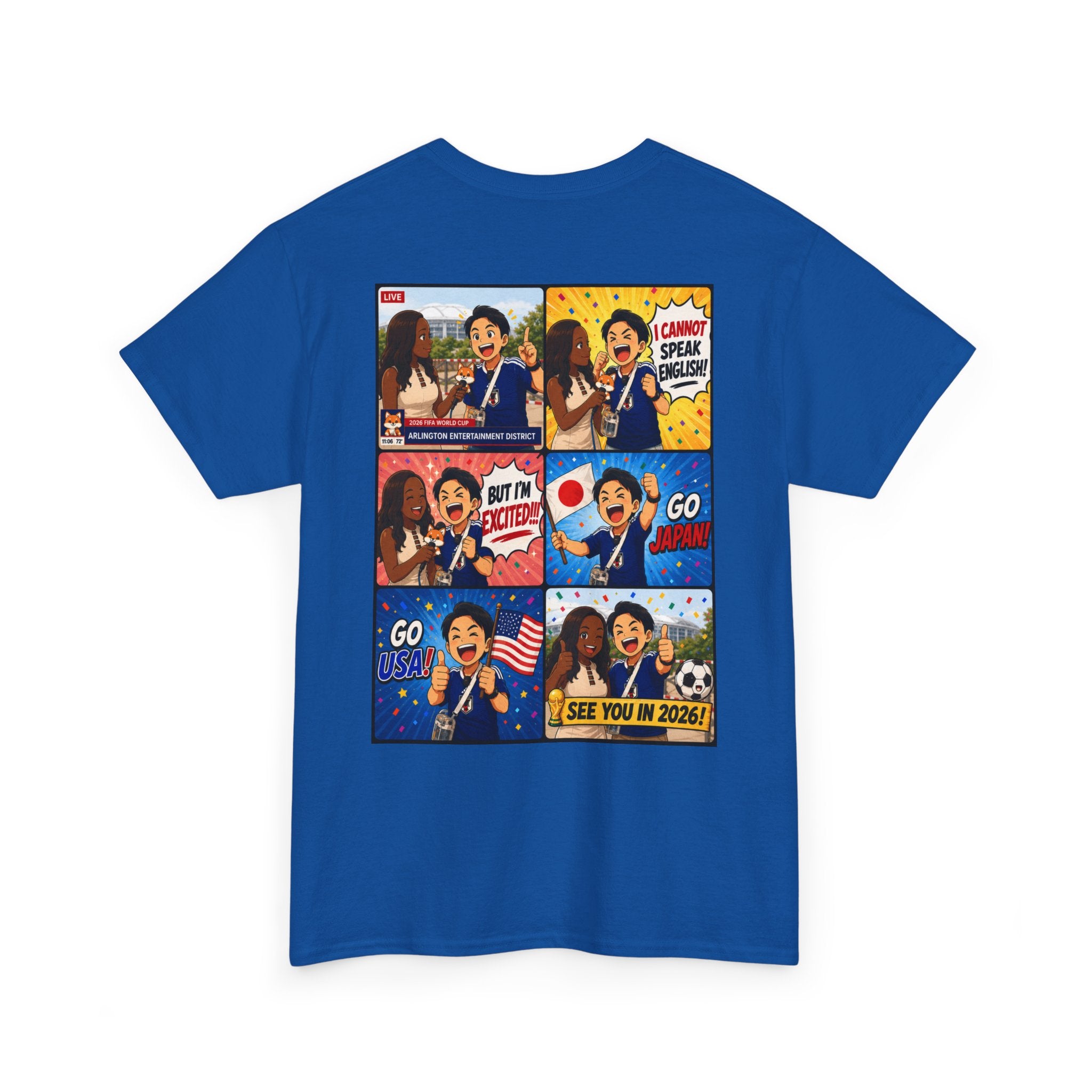 Iconic 2026 FIFA World Cup Interview | HY Graphic Tee