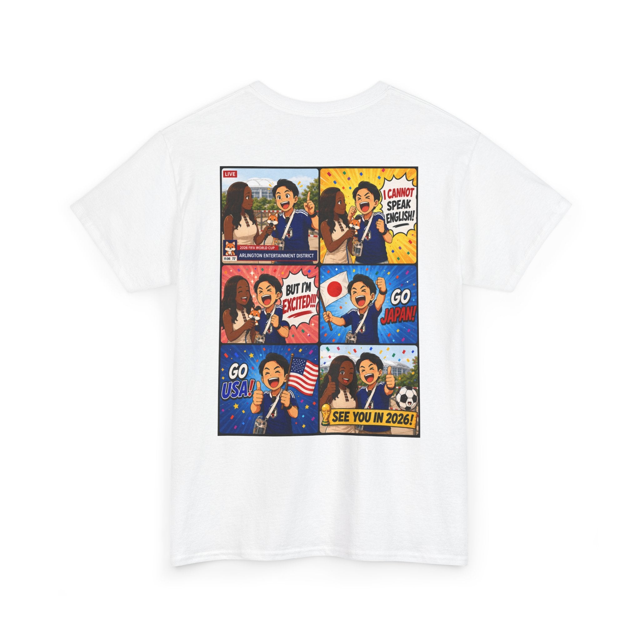 Iconic 2026 FIFA World Cup Interview | HY Graphic Tee
