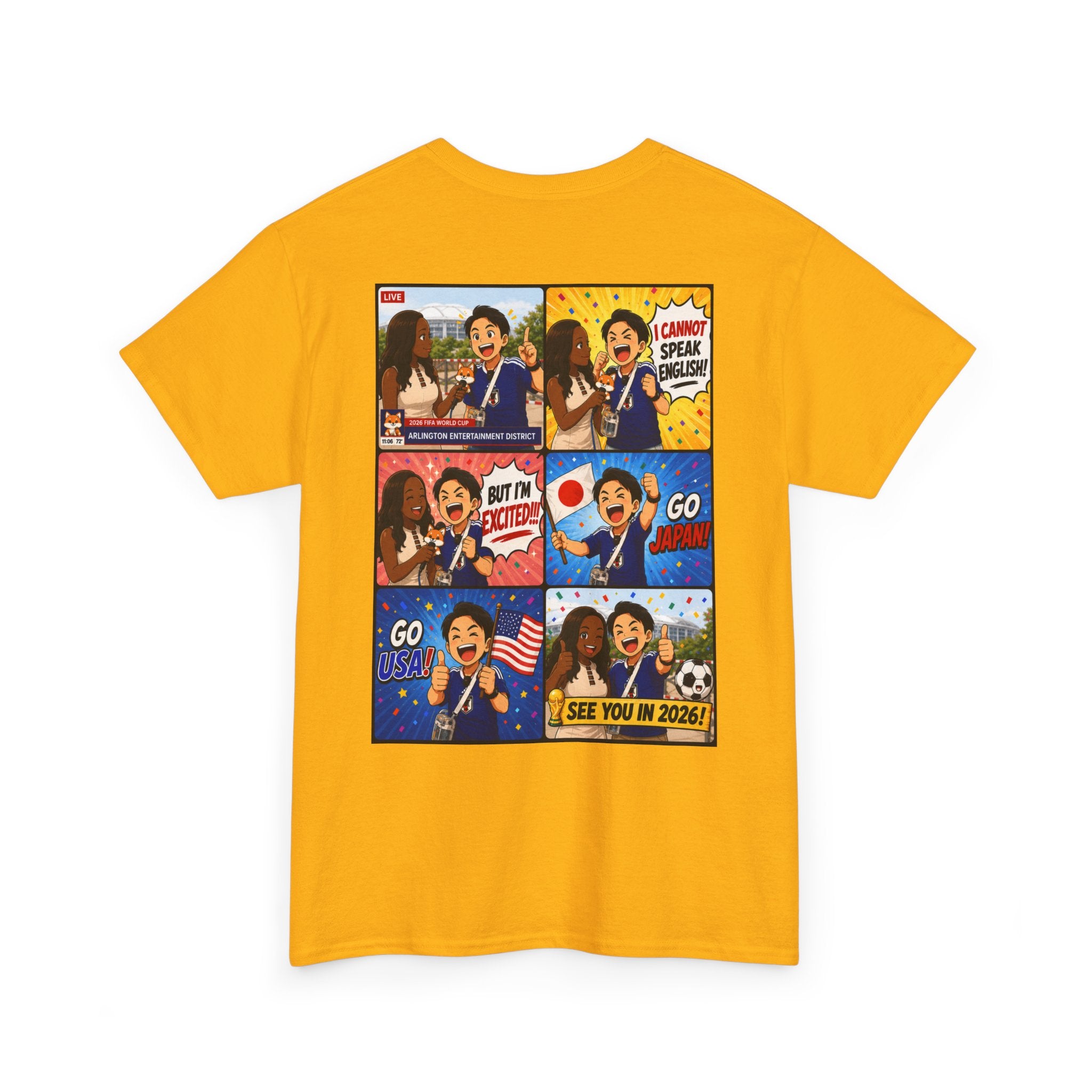 Iconic 2026 FIFA World Cup Interview | HY Graphic Tee