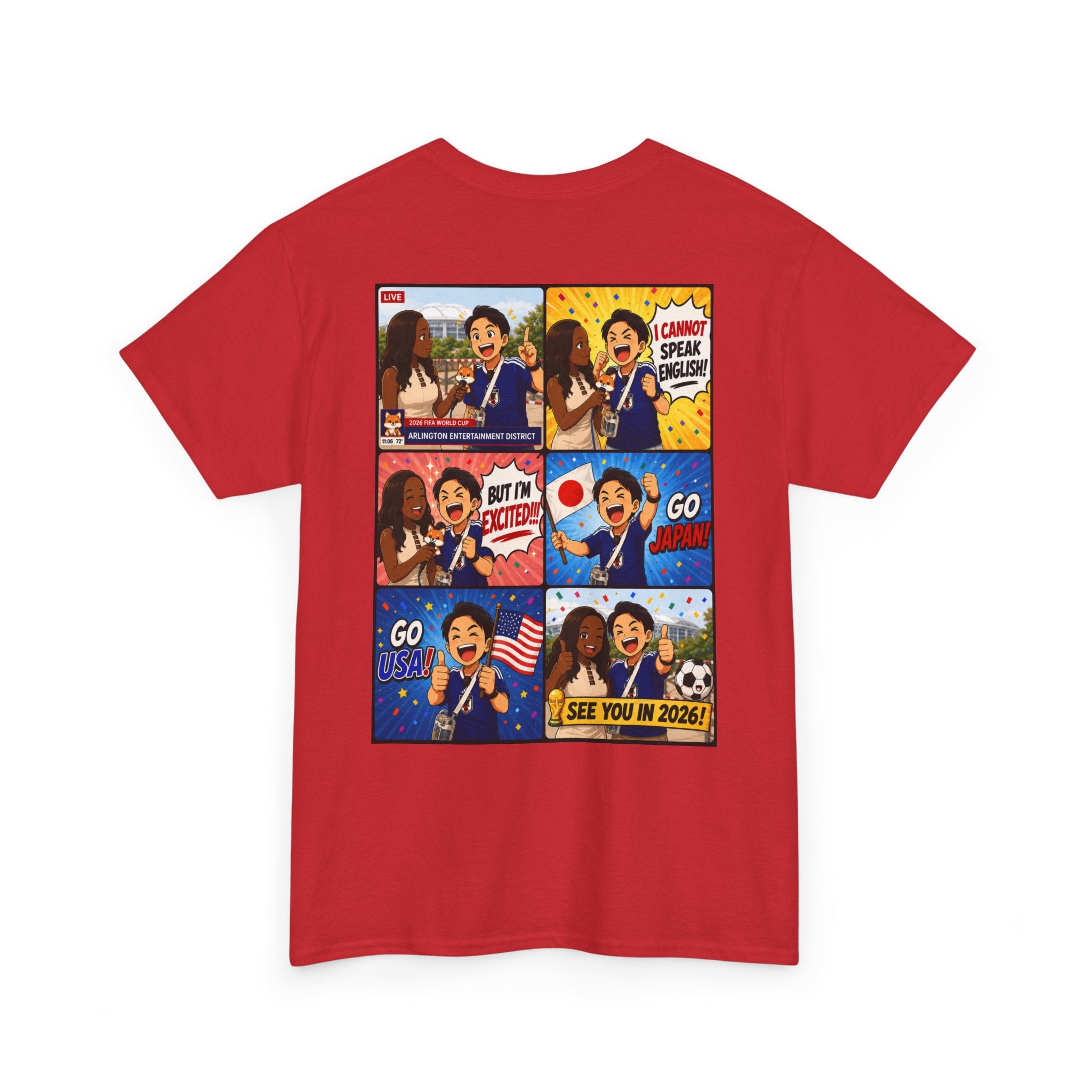 Iconic 2026 FIFA World Cup Interview | HY Graphic Tee