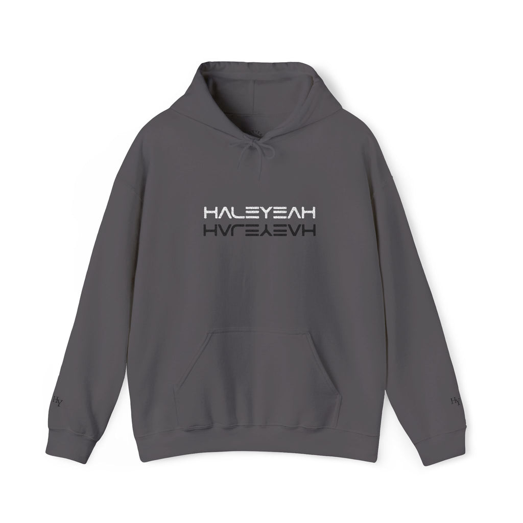 HALEYEAH Mirrored Logo | HY Embroidered Pullover Hoodie