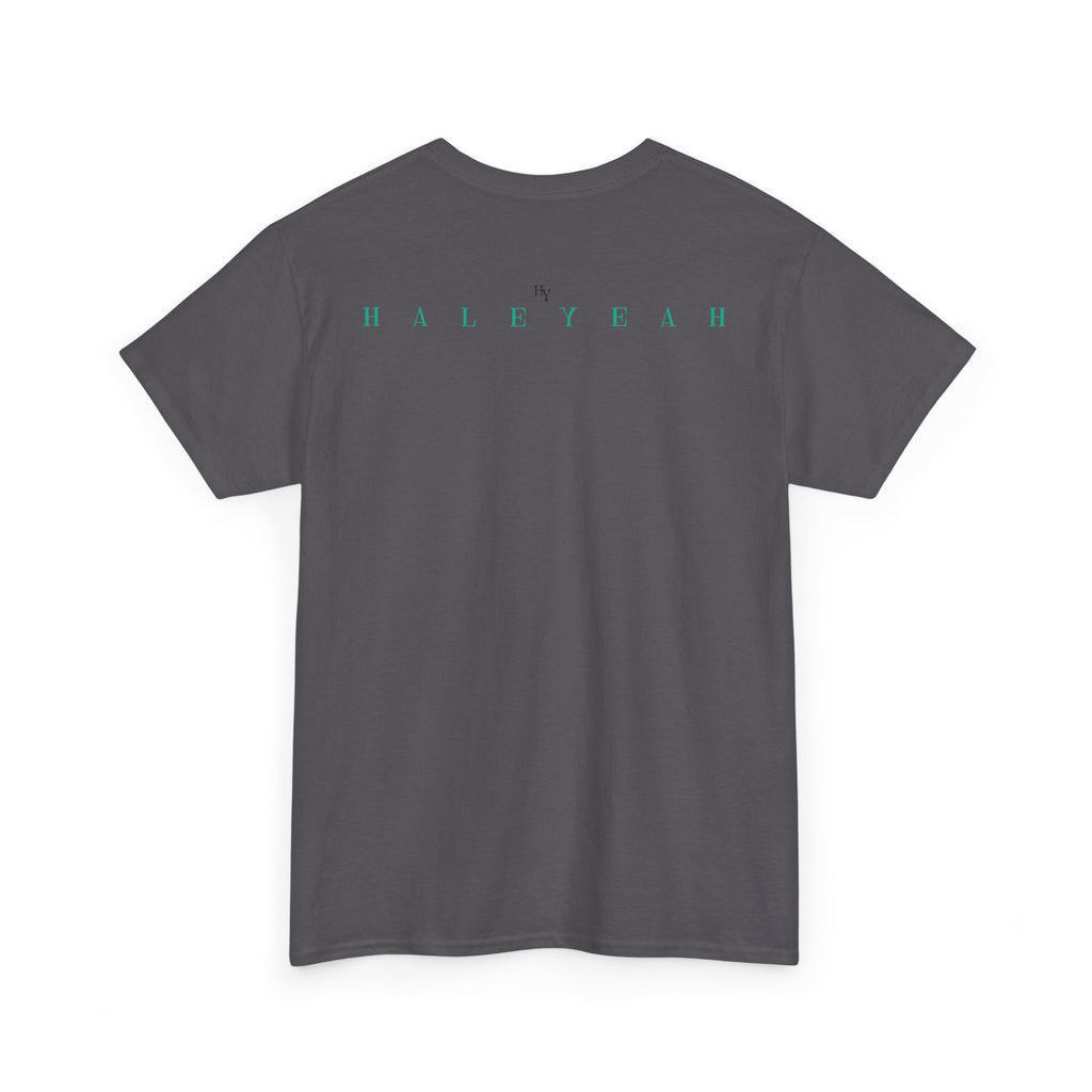 "Coffee makes my day, but Friday makes my week" DOG in café | HY Graphic Tee